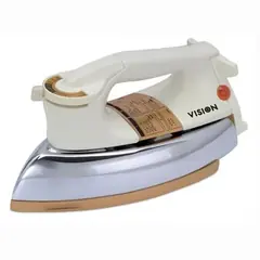 VISION Electric Heavy Iron 1000W with Shock and Burn Proof VIS-DEI-012 - 873528 - Rokomari